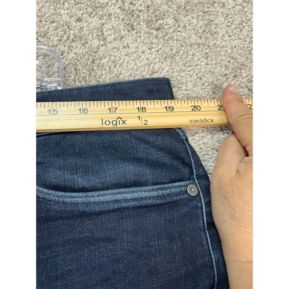 Banana Republic Jeans Mens 36x34 Dark Indigo 5 Pocket‎ Athletic Stretch Denim